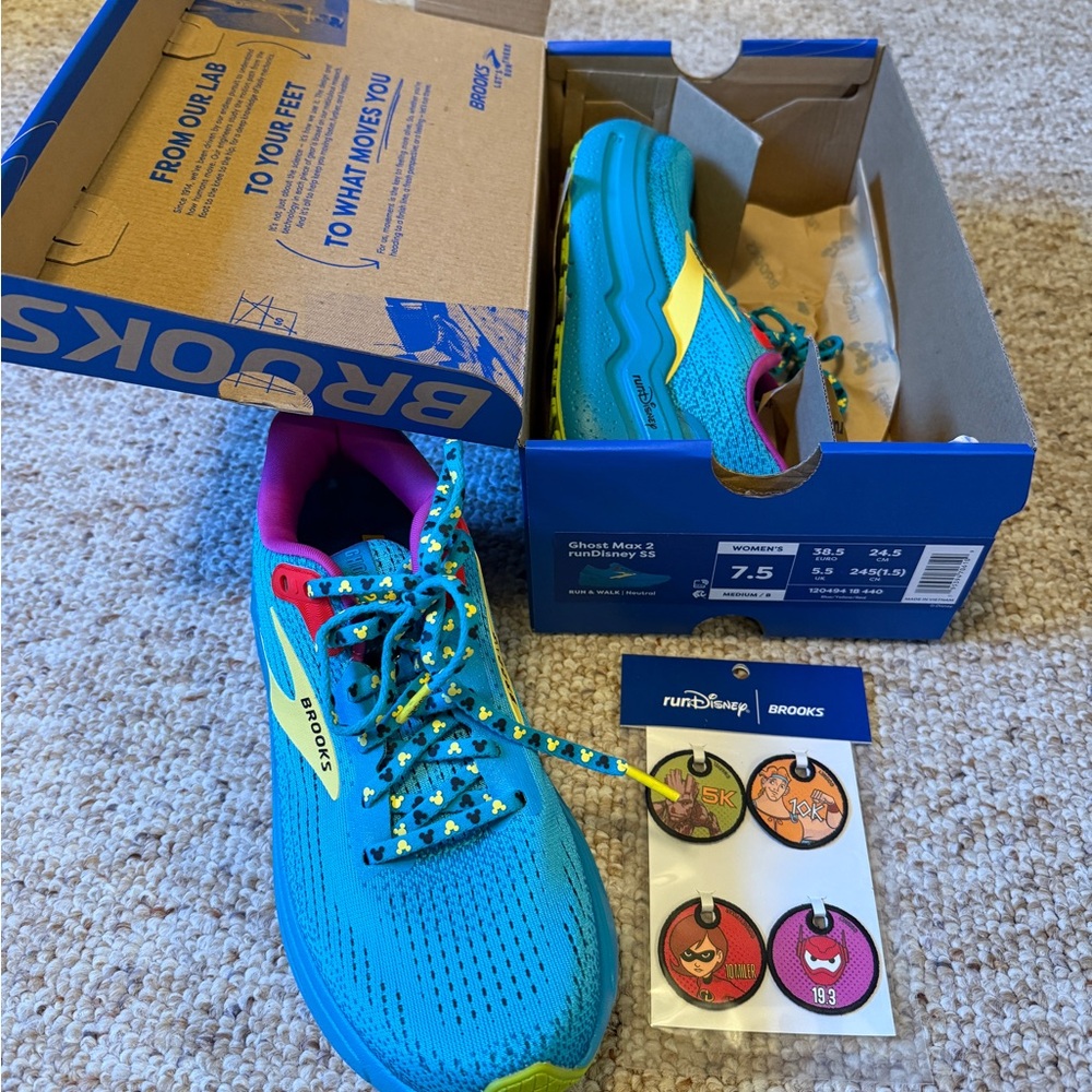 Brooks RunDisney Springtime 2025 Athletic Shoes